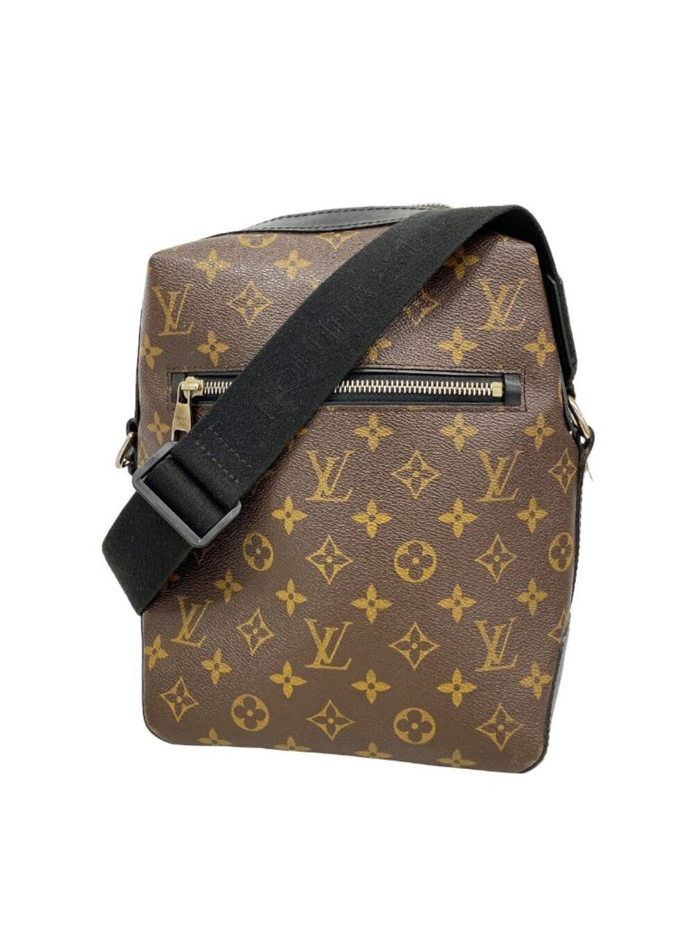 Louis Vuitton Shoulder Bag Monogram Macassar Torres PM Brown